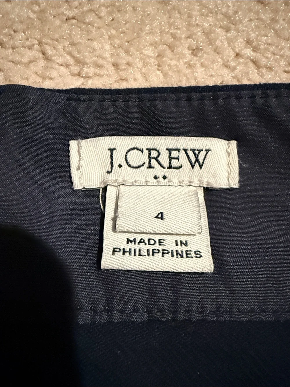 J. Crew Dark Navy Skirt